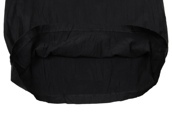 Yohji Yamamoto POUR HOMME Striped Woven Wrinkle T-shirt K-170131_005