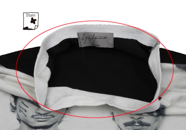 Yohji Yamamoto POUR HOMME Leslie Kee Promide Print T-shirt K-170133_004