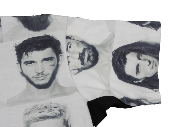 Yohji Yamamoto POUR HOMME Leslie Kee Promide Print T-shirt K-170133_005