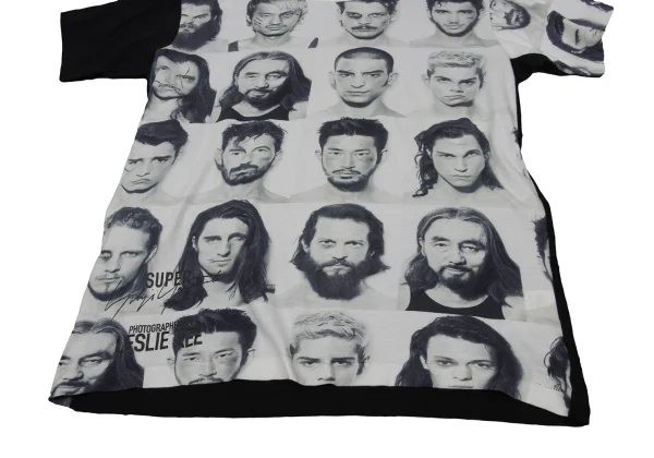Yohji Yamamoto POUR HOMME Leslie Kee Promide Print T-shirt K-170133_006