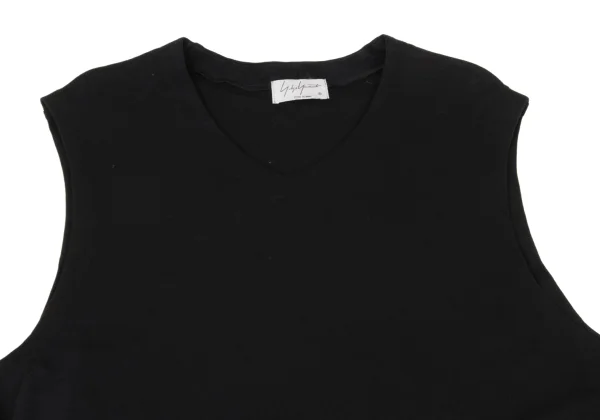 Yohji Yamamoto POUR HOMME Cotton Sleeveless Top K-170134_002