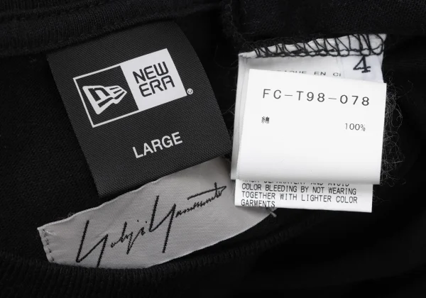 Yohji Yamamoto×NEW ERA Signature Logo Embroidered T-shirt K-170136_013