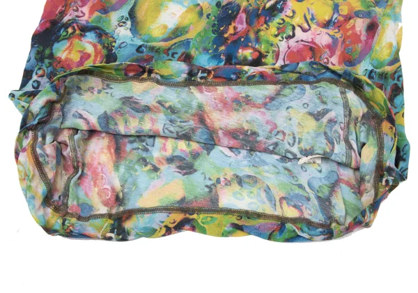 Yohji Yamamoto FEMME Colorful Bubble Print Cotton Tank Top K-170139_007
