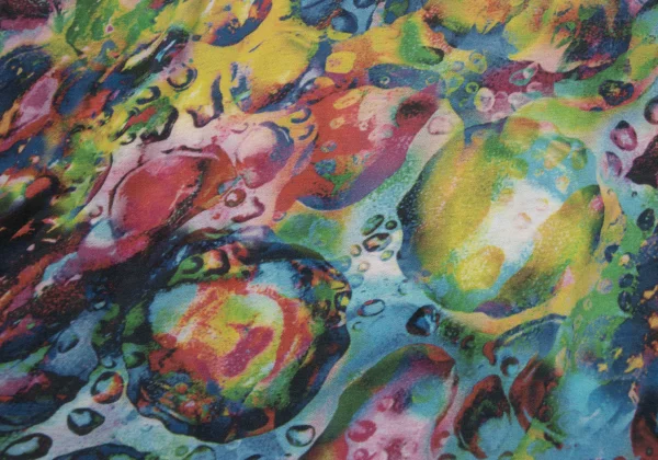 Yohji Yamamoto FEMME Colorful Bubble Print Cotton Tank Top K-170139_010