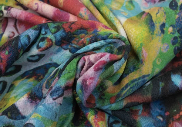 Yohji Yamamoto FEMME Colorful Bubble Print Cotton Tank Top K-170139_012