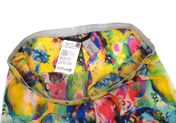 Yohji Yamamoto FEMME Colorful Bubble Print Stretch Leggings K-170141_003