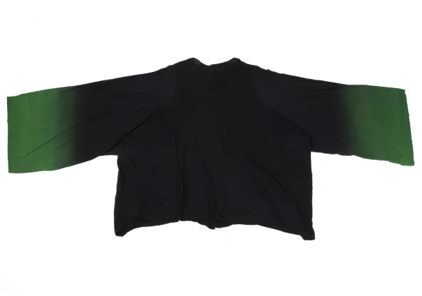 Yohji Yamamoto FEMME Pigment Gradient Print Wide Sleeve Cardigan K-170142_010