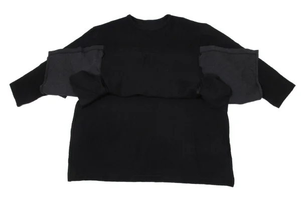 Yohji Yamamoto FEMME Side Switching Knit Top K-170144_009