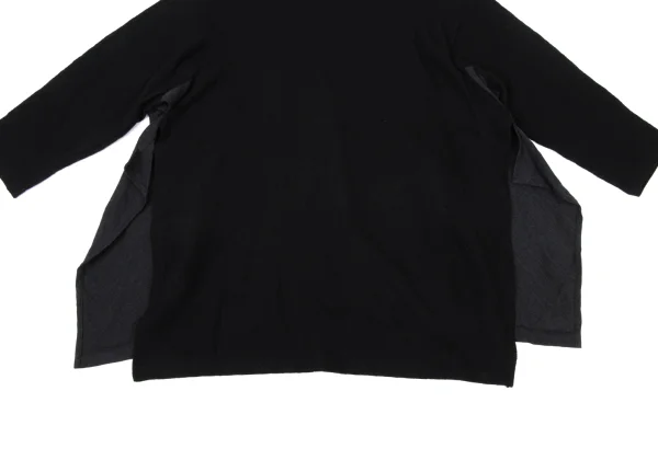 Yohji Yamamoto FEMME Side Switching Knit Top K-170144_011
