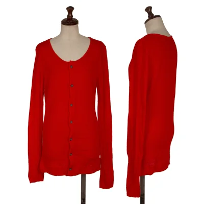 Yohji Yamamoto FEMME Wool Knit Cardigan