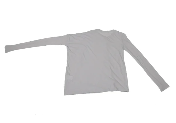 Yohji Yamamoto FEMME Cotton Jersey Asymmetrical Cardigan K-170146_009