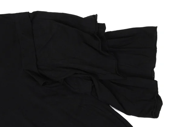 Yohji Yamamoto FEMME Frill Sleeve T Shirt K-170148_004