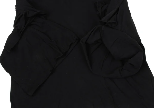 Yohji Yamamoto FEMME Frill Sleeve T Shirt K-170148_006