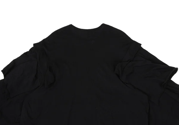 Yohji Yamamoto FEMME Frill Sleeve T Shirt K-170148_010