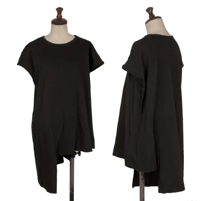 Yohji Yamamoto FEMME Asymmetrical French Sleeve T Shirt