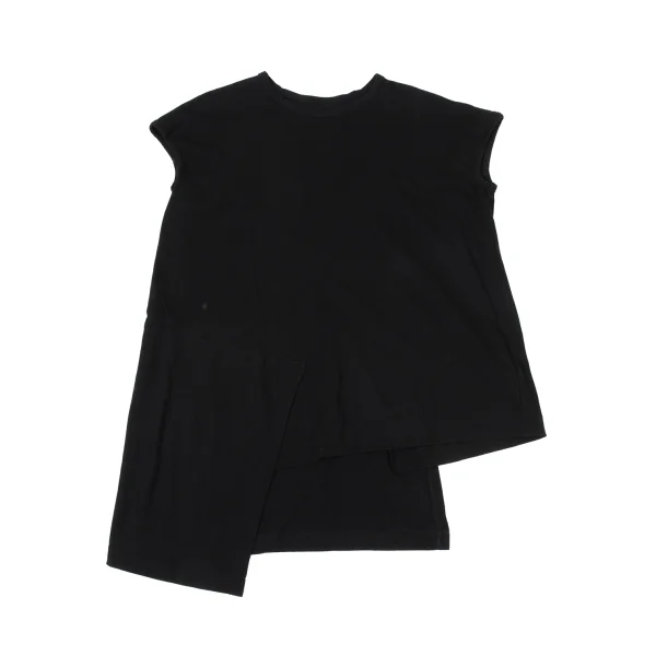 Yohji Yamamoto FEMME Asymmetrical French Sleeve T Shirt K-170149_002