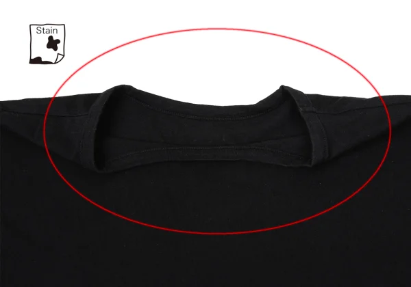 Yohji Yamamoto FEMME Asymmetrical French Sleeve T Shirt K-170149_004