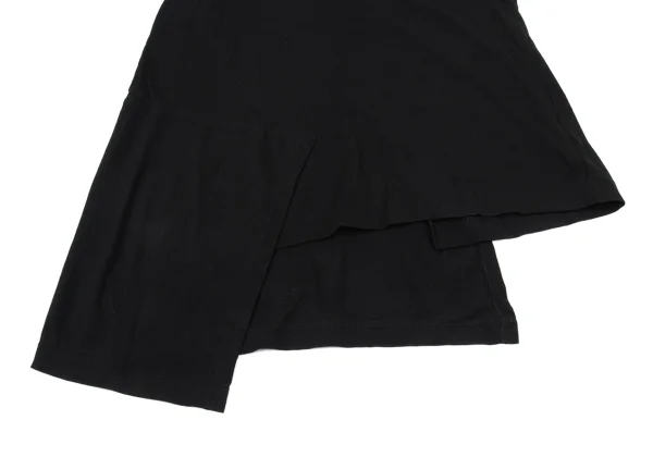 Yohji Yamamoto FEMME Asymmetrical French Sleeve T Shirt K-170149_006