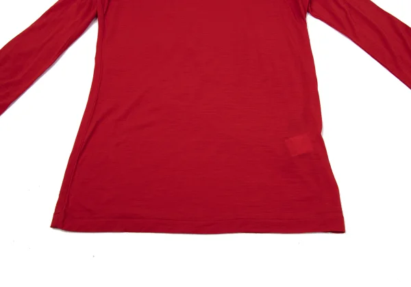 Yohji Yamamoto FEMME Tie Neck Wool Knit Top K-170150_009