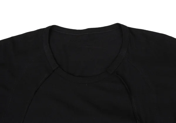 Yohji Yamamoto FEMME Layered Switching Raglan T Shirt K-170151_002