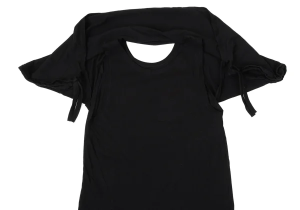 Yohji Yamamoto FEMME Layered Switching Raglan T Shirt K-170151_009