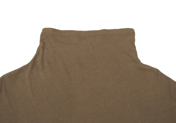 Yohji Yamamoto FEMME Cuff Switching Turtleneck T Shirt K-170152_006