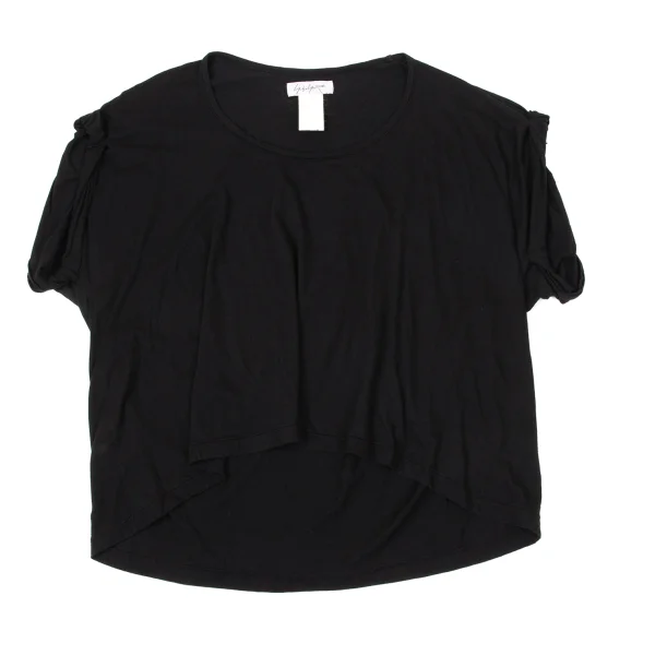Yohji Yamamoto FEMME Roll-up Sleeve T Shirt K-170153_002