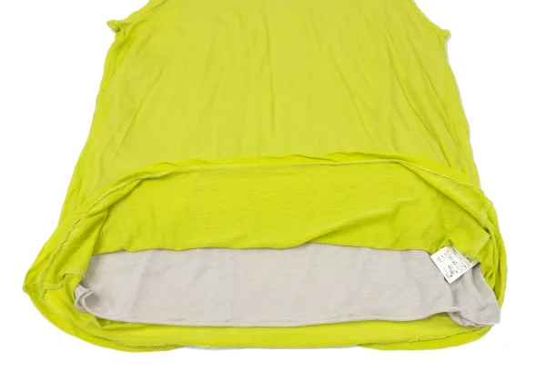 Yohji Yamamoto FEMME Bicolor Layered Tank Top K-170155_006