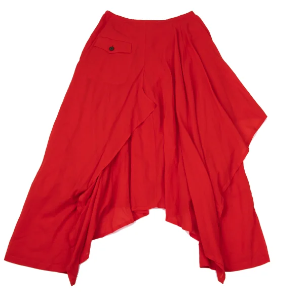 Yohji Yamamoto FEMME Cotton Pants Motif Skirt K-170156_011