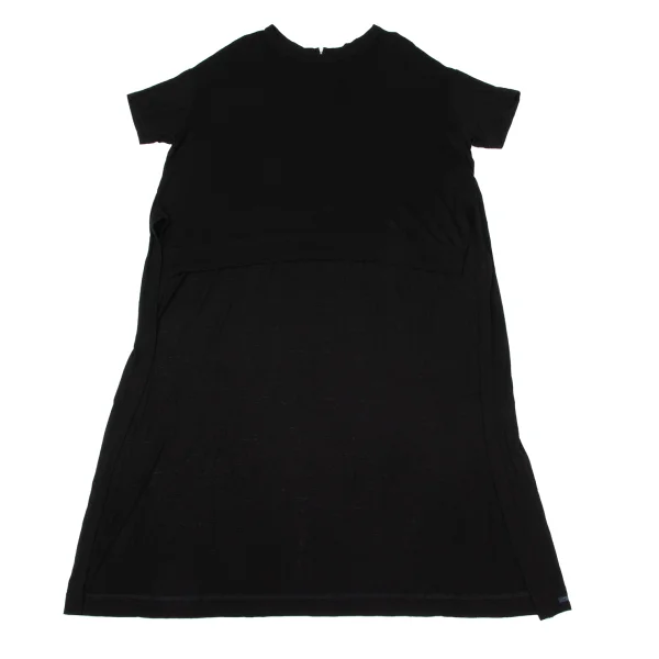 REGULATION yohji yamamoto Linen Blend Long Tail Knit Top K-170158_002