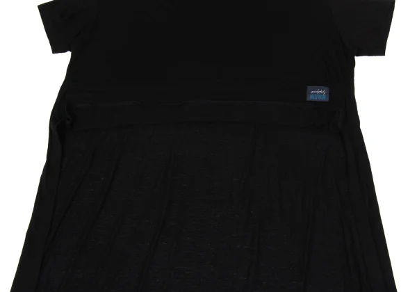 REGULATION yohji yamamoto Linen Blend Long Tail Knit Top K-170158_008