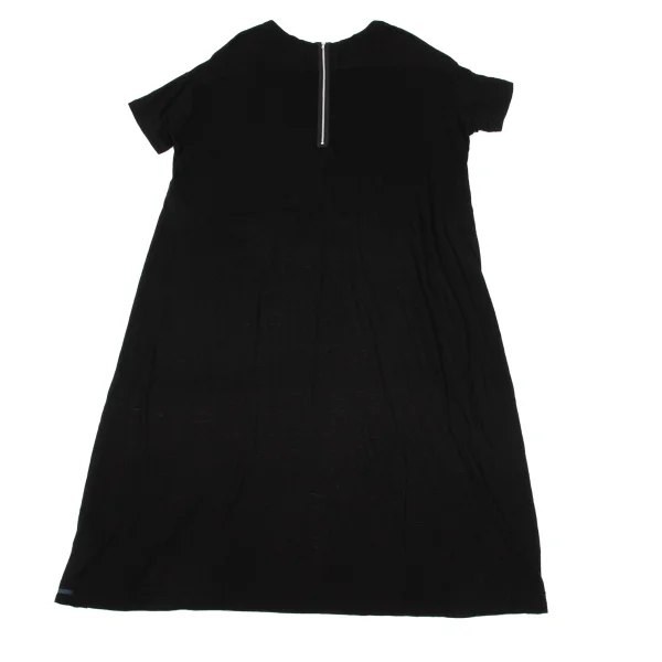 REGULATION yohji yamamoto Linen Blend Long Tail Knit Top K-170158_010
