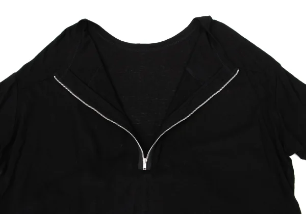 REGULATION yohji yamamoto Linen Blend Long Tail Knit Top K-170158_011