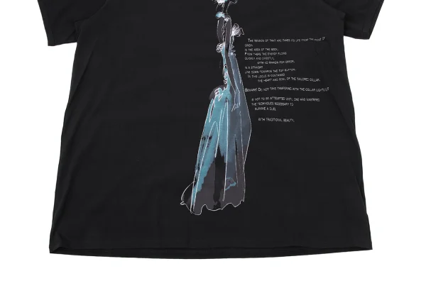 Yohji Yamamoto collections Drawing Poem Printed T-Shirt K-170159_007
