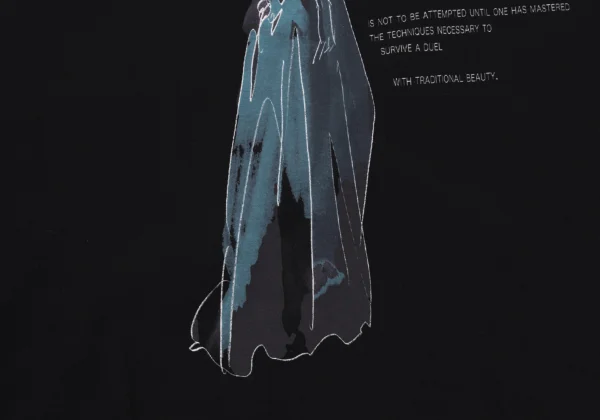 Yohji Yamamoto collections Drawing Poem Printed T-Shirt K-170159_009
