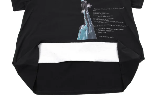 Yohji Yamamoto collections Drawing Poem Printed T-Shirt K-170159_010
