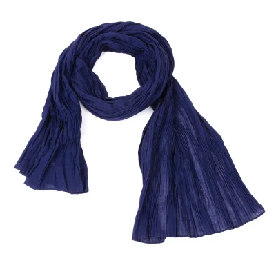 Yohji Yamamoto FEMME Wrinkled Pleated Scarf