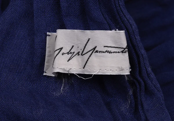 Yohji Yamamoto FEMME Wrinkled Pleated Scarf K-170161_011