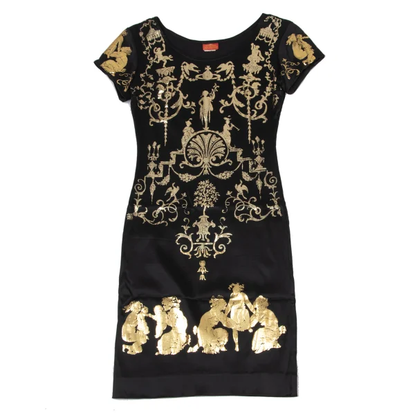 Vivienne Westwood Portrait Print Short-sleeved Dress K-170169_002