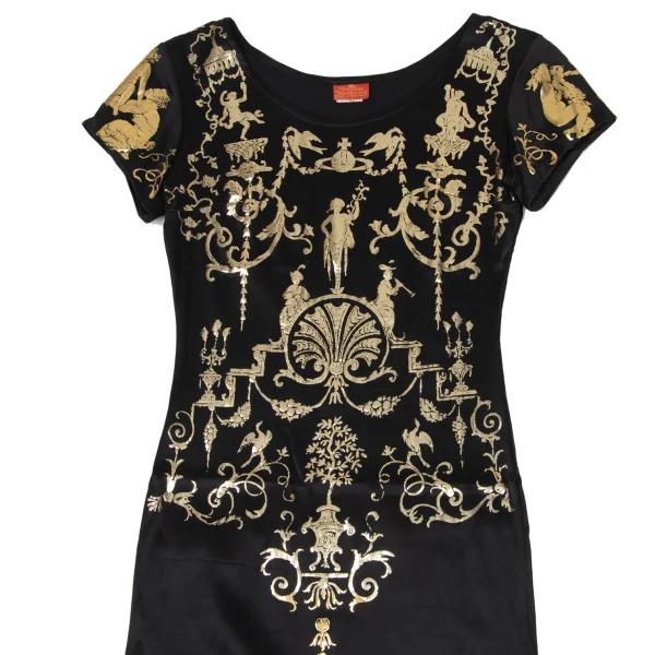 Vivienne Westwood Portrait Print Short-sleeved Dress K-170169_003