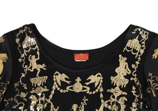 Vivienne Westwood Portrait Print Short-sleeved Dress K-170169_004