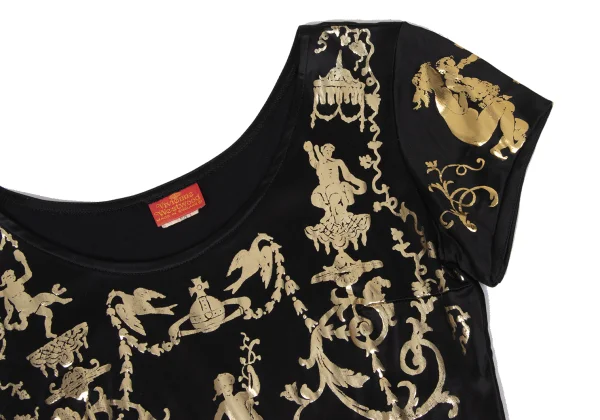 Vivienne Westwood Portrait Print Short-sleeved Dress K-170169_005
