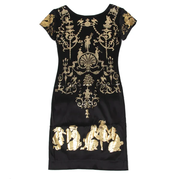 Vivienne Westwood Portrait Print Short-sleeved Dress K-170169_013