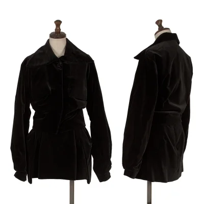 Vivienne Westwood Velour Blouson & Skirt