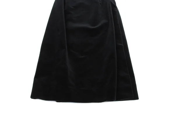 Vivienne Westwood Side Slit Velour Skirt K-170173_006