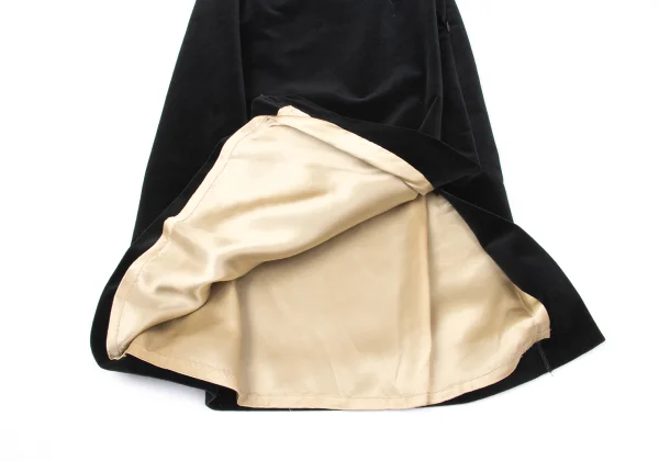 Vivienne Westwood Side Slit Velour Skirt K-170173_007