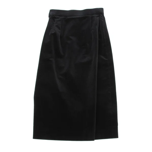 Vivienne Westwood Side Slit Velour Skirt K-170173_008