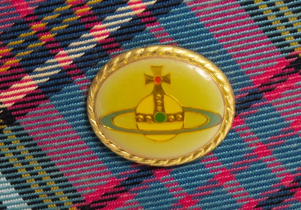 Vivienne Westwood Check Chain Shoulder Pouch K-170176_004