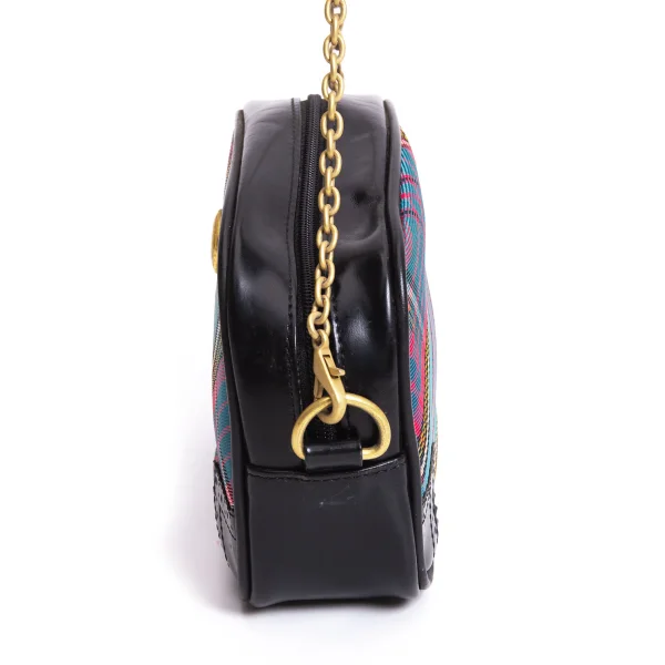 Vivienne Westwood Check Chain Shoulder Pouch K-170176_006