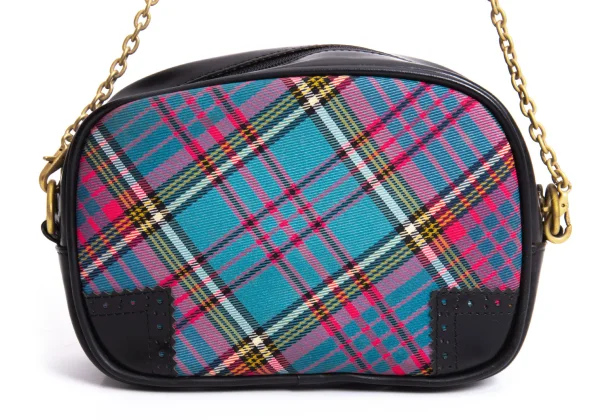 Vivienne Westwood Check Chain Shoulder Pouch K-170176_007